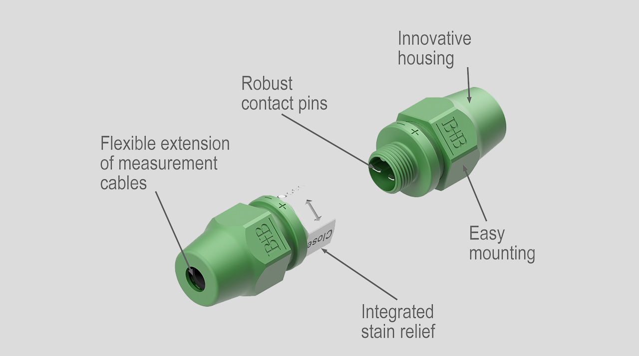 The World´s first ever round thermocouple connector in type K by B+B