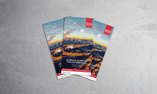 B+B Thermo-Technik Produktneuheiten-Flyer | New products broschure